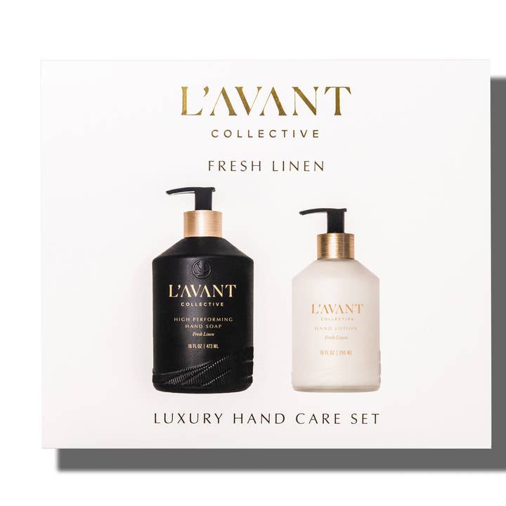 L'AVANT Collective - Wholesale Hand Soap/Wash - Hand Care Box Set Fresh Linen0