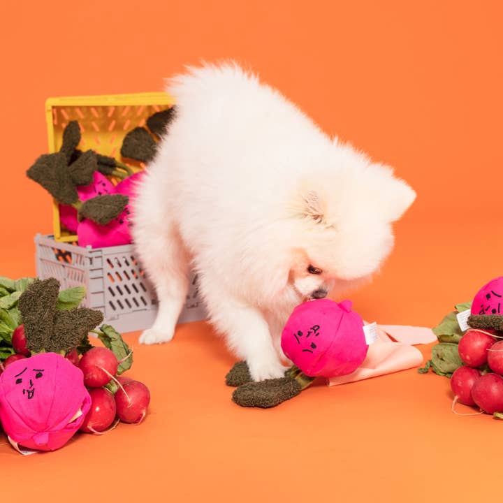 the furryfolks - Wholesale Pet Plush Toy - Dog - Radish Nose Work Toy