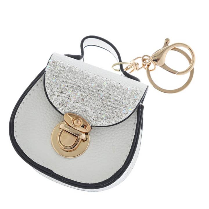 anbfashion - Wholesale Crossbody Bag - Women's - Faux Leather Mini Bag Charm Keychain LVKL-1282
