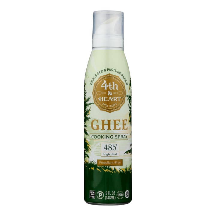 Everyday Supply Co - Wholesale Cooking Oil - 4th & Heart - Ghee/oil Original Spray - Case of 6 - 5 OZ