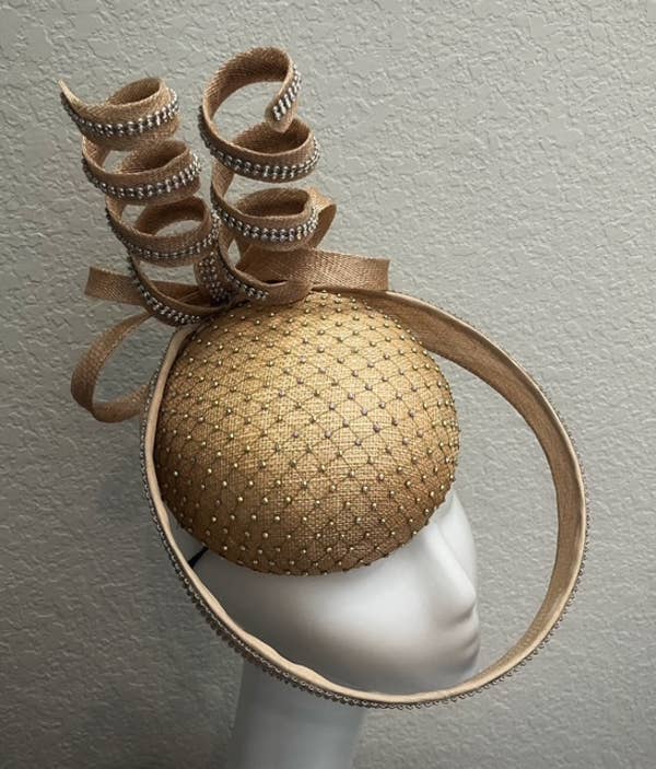 Rehoboth Hats - Wholesale Fascinator Hat - Women's - The Showstopper Sinamay Fascinator5