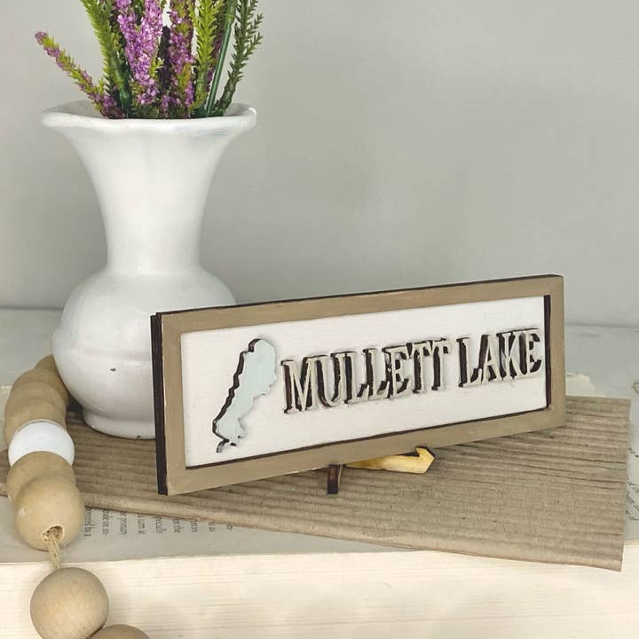 Pine Designs - Wholesale Magnet - "Any" Lake Name Magnet - Lake Name Mini Sign8