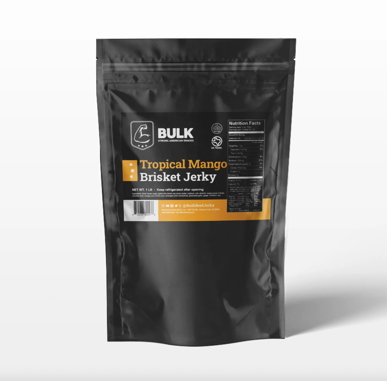 BULK Jerky - Wholesale Jerky - Brisket Beef Jerky - All Natural21