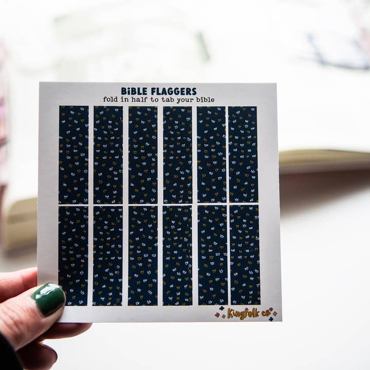 Thrill of Hope Bible Flaggers for wholesale by Kingfolk Co