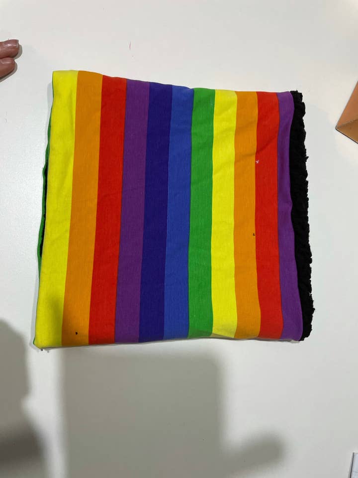 Rainbow snood for wholesale by Stanley’s apparel
