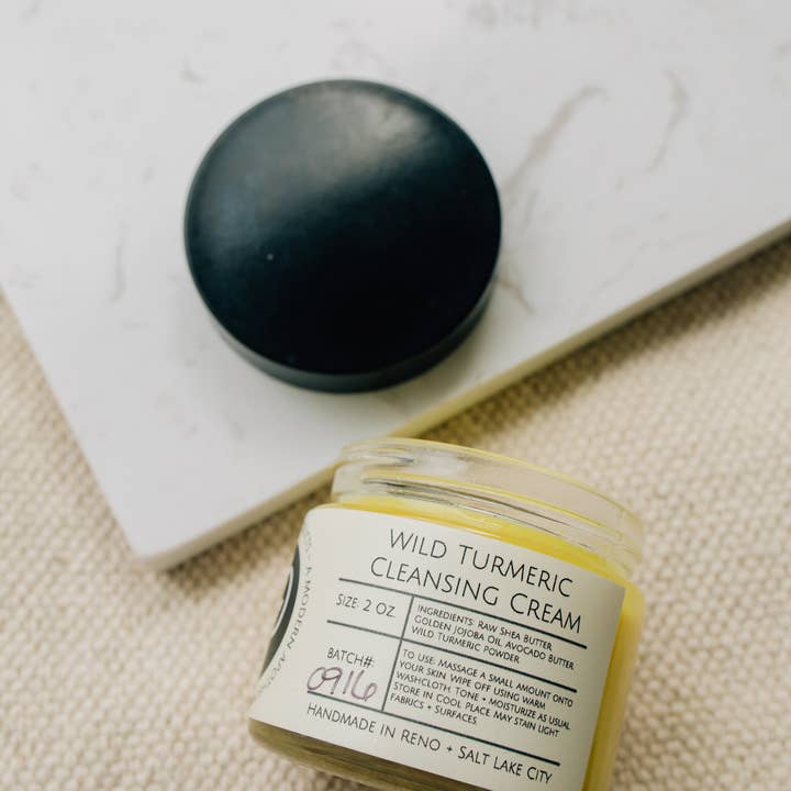 Pantry Products - Skin, Body, + Wellness - Wholesale Facial Cleanser - Wild Turmeric Cleansing Balm-Remove dirt + makeup naturally