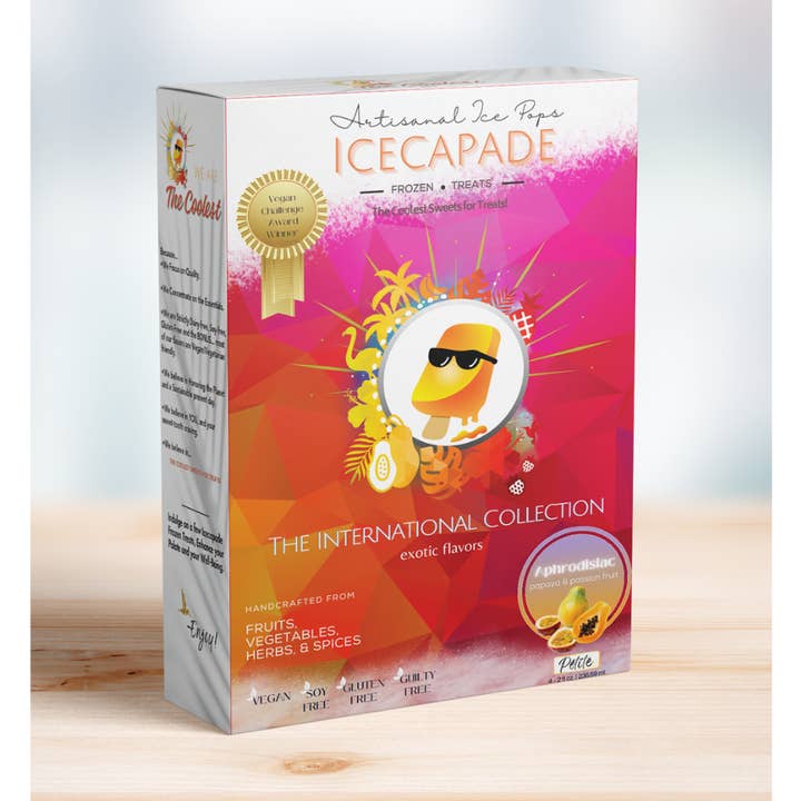 Aphrodisiac - papaya & passion fruit for wholesale by Icecapade Frozen Treats