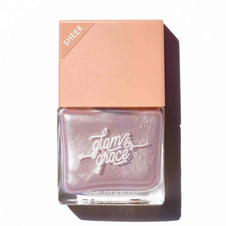 Vernis à ongles - Glaçure de pierre (Transparent) pour la vente par Glam & Grace
