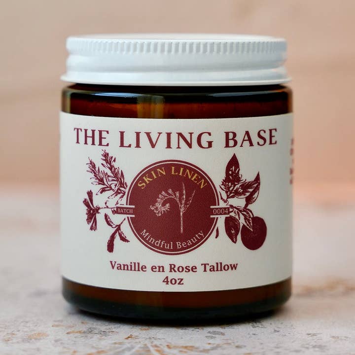 CRÈME DE SUIF RENOUVELANTE VANILLE EN ROSE pour la vente par Skin Linen