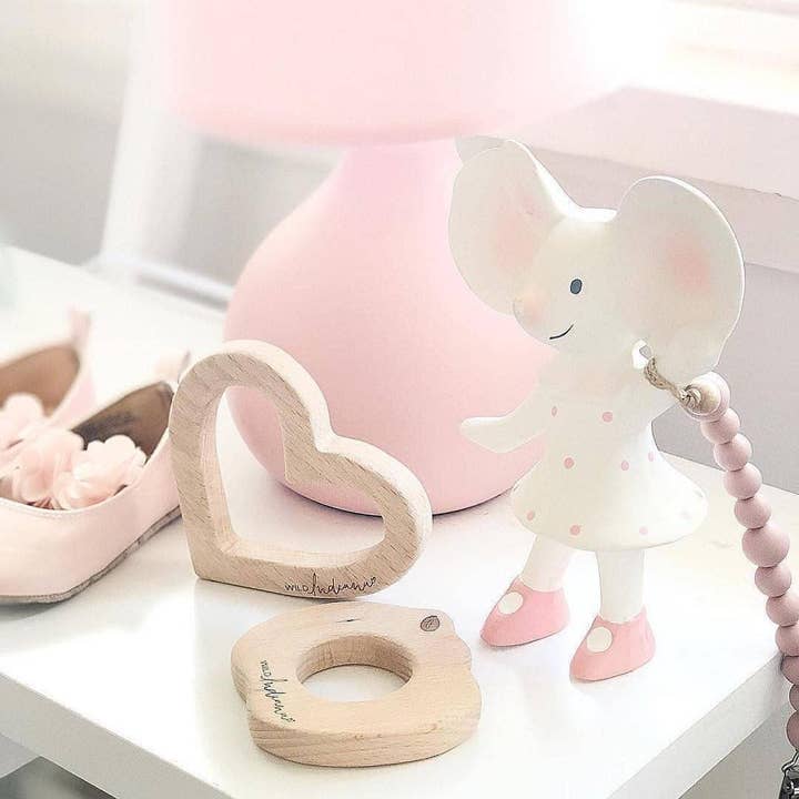 Tikiri Toys LLC - Wholesale Squishy Toy - Kids & Baby - Meiya the Mouse Natural Organic Rubber Squeaker Toy8