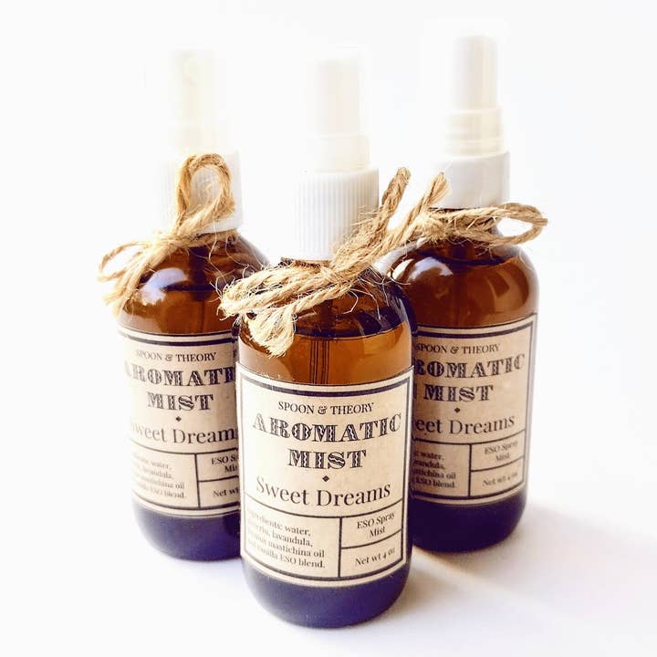 Sweet Dreams Lavender Pillow Mist Sleep Spray Fragrance for wholesale by Spoon & Theory Handmade
