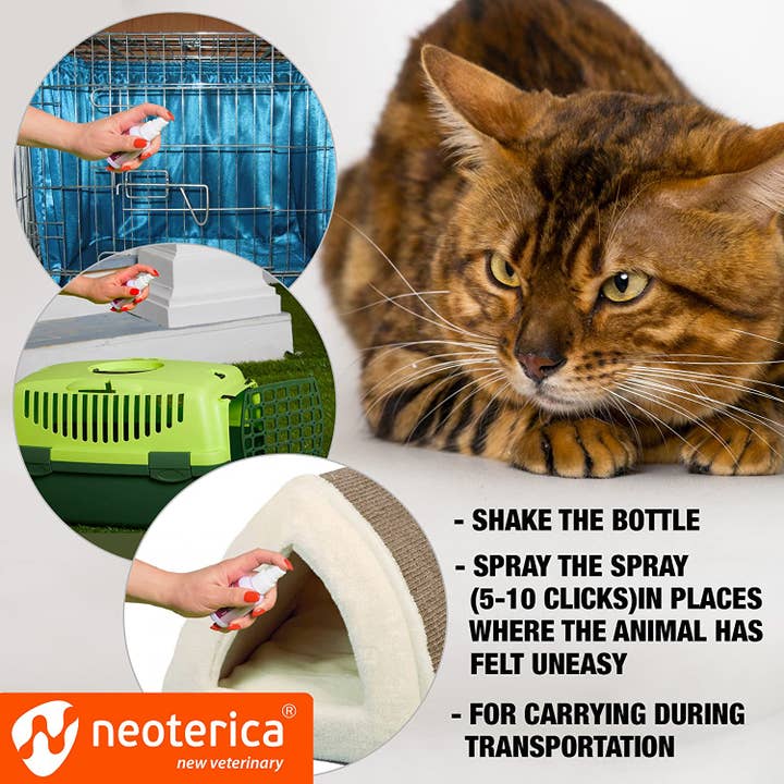 Basic RELAXIV Calming Pheromone Spray & Scratch Repellent for Cats for wholesale on Faire