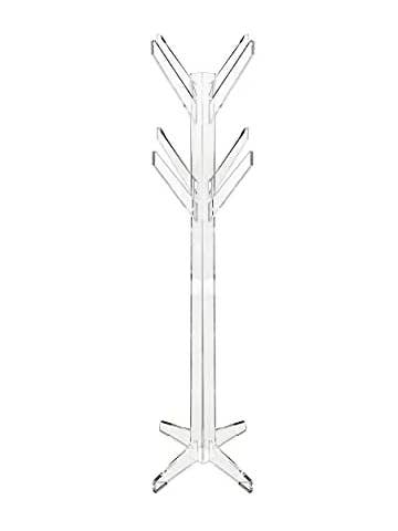 Eenvoudig Briljante Transparante Acryl Kapstok met Acht Haken voor wholesale door DesignStyles Home