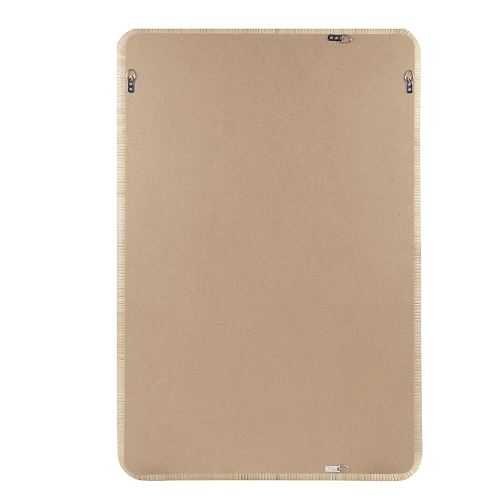 Olliix - Wholesale Wall Mirror - Natural Rattan Rectangle Wall Mirror3