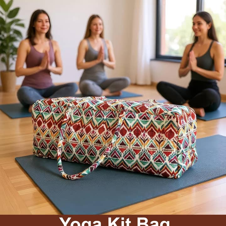 Yoga Bag with Storage Pockets – 27"x8" Mat Carrier TotE for wholesale by Cozy Trends
