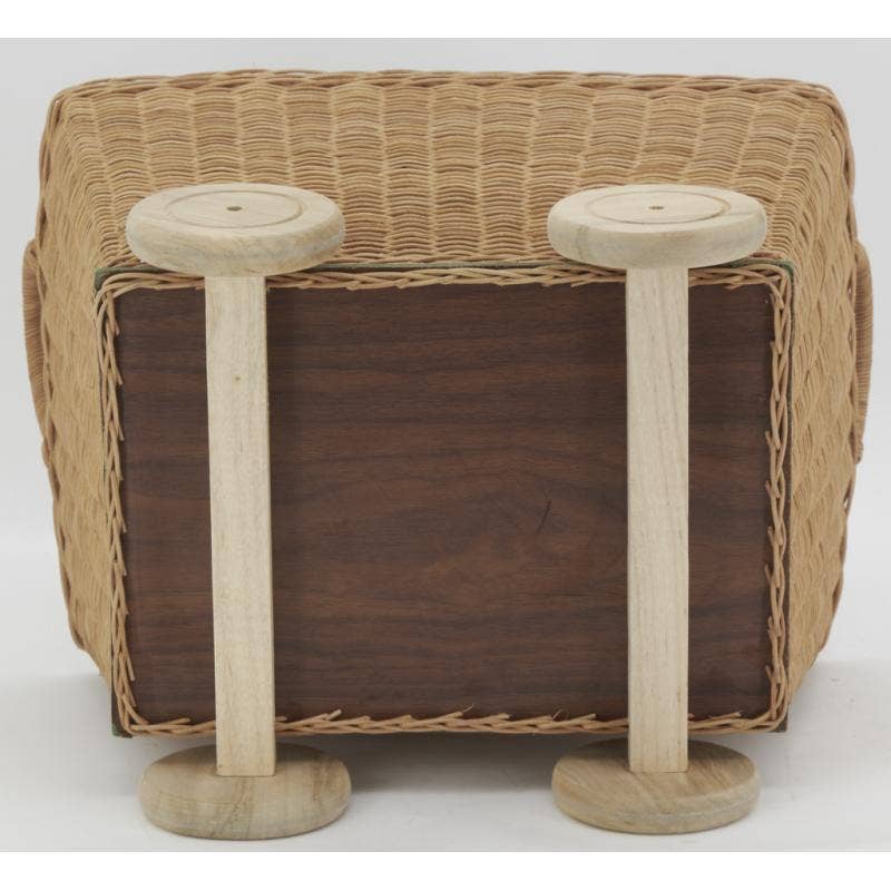 Aubry Gaspard - Wholesale Basket - Kids & Baby - Natural rattan trolley2