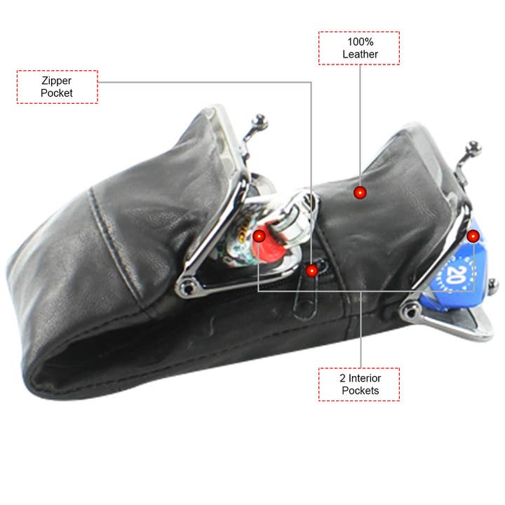 Leather Impressions Inc - Wholesale Cigarette Case - Lambskin Fold Over Cigarette Case Style : 7196