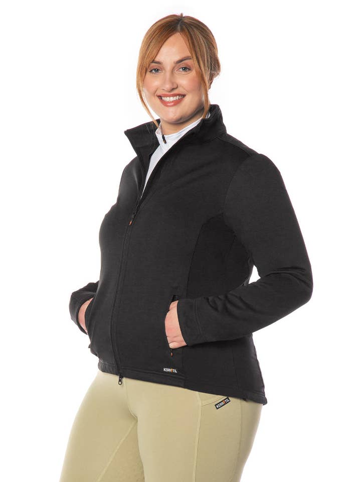 BLACK Softshell Riding Jacket for wholesale on Faire6