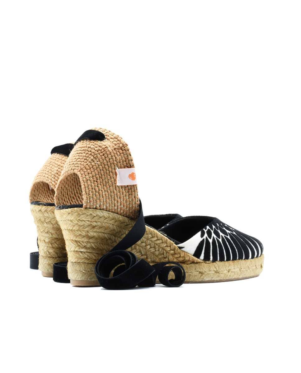 Malvaloca Brand – Großhandel Schuhe mit Keil-Absatz - Damen – Alpargatas mit Keilabsatz Monaco Atenea3