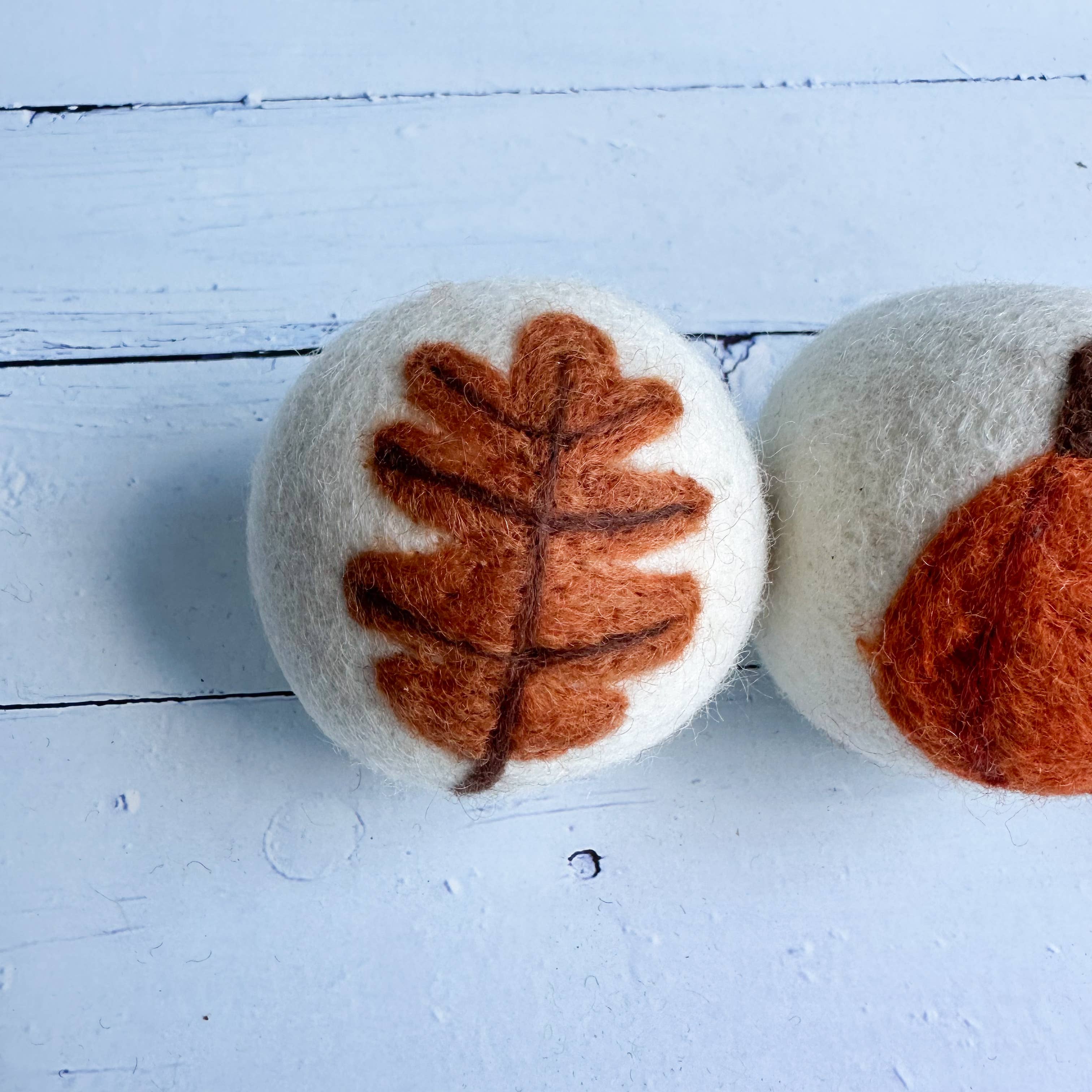 Sewing Seeds Play – Bolas para máquina de secar por atacado – Bolas de Feltro para Secador Colheita de Outono - Conjunto de 32