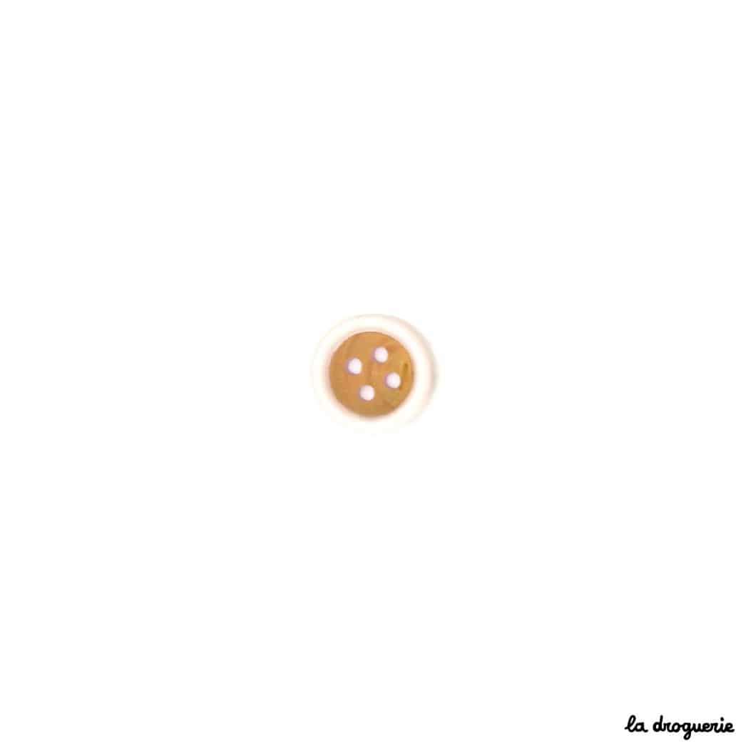 LA DROGUERIE - Wholesale Sewing Button/Snap - "Colored Boxwood" Button 14 mm10