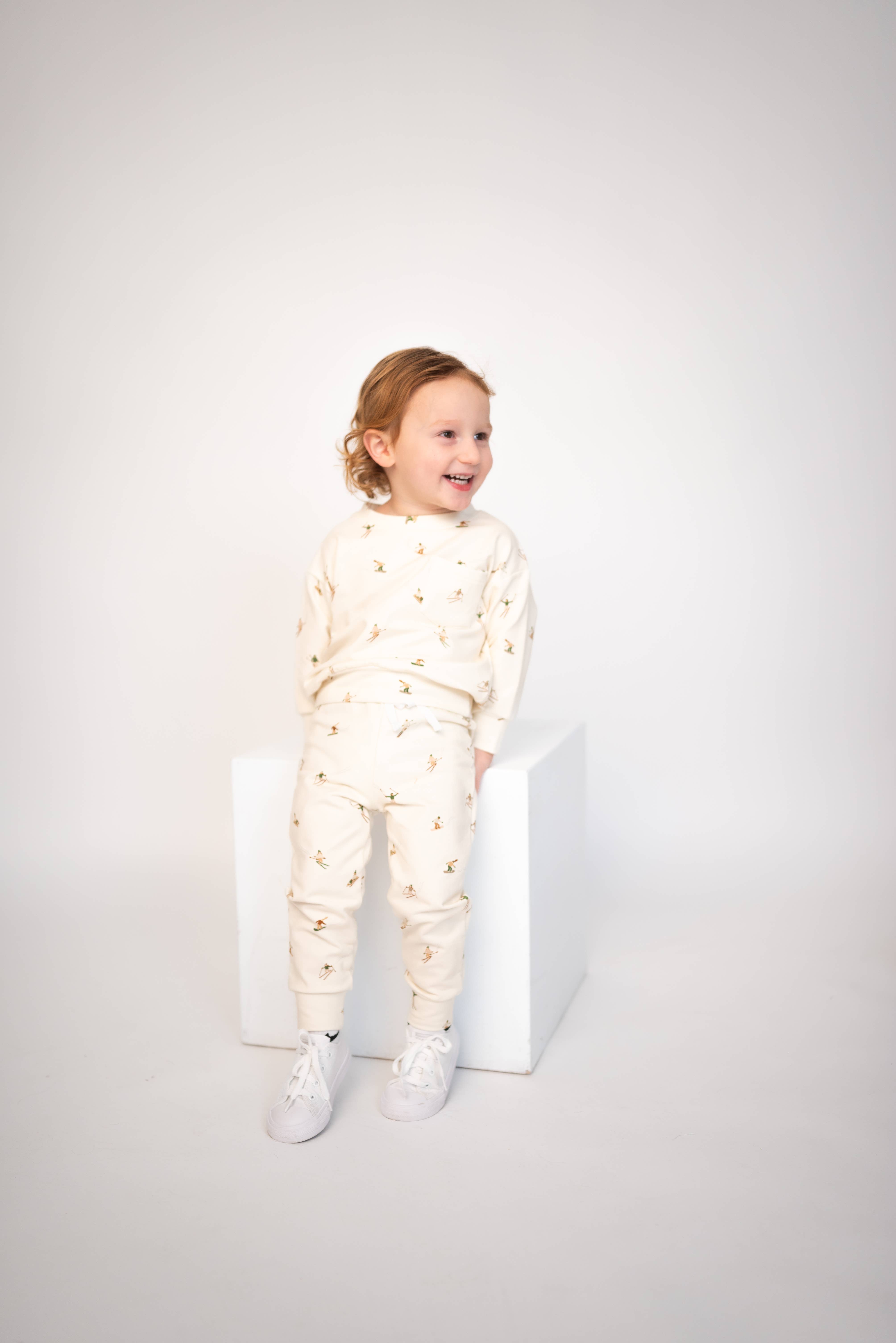 ntrl co. - Wholesale Top en broek set - Kinderen - Sneeuwhellingen Joggerset | Skiën | Buiten6