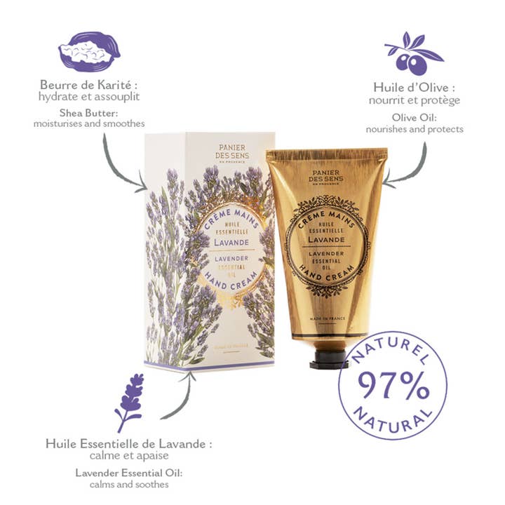 Panier Des Sens - Wholesale Hand Cream/Lotion - Hand cream 75 ml | Lavender2