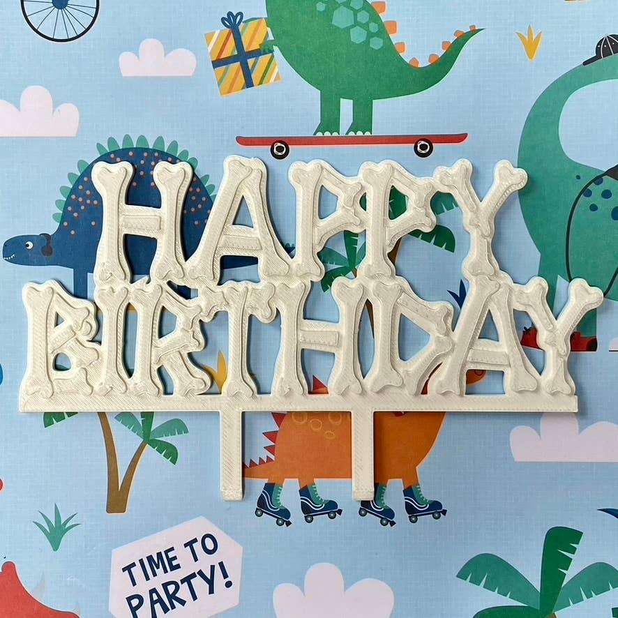 Made Happy Gifts – wholesale Tårta/Cupcake Topper – Ben Grattis på födelsedagen Topper2