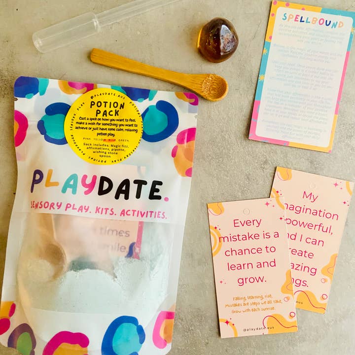 Playdate - Venta al por mayor Juego de manualidades - Niños y bebés - Paquete de pociones: kit para hacer hechizos y pociones para niños