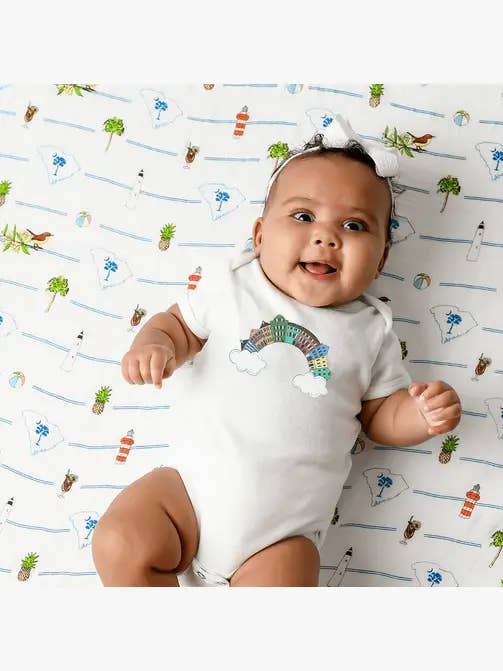 Little Hometown - Wholesale Bodysuit (Non-Footed) - Baby - Charleston Rainbow Row Baby Onesie