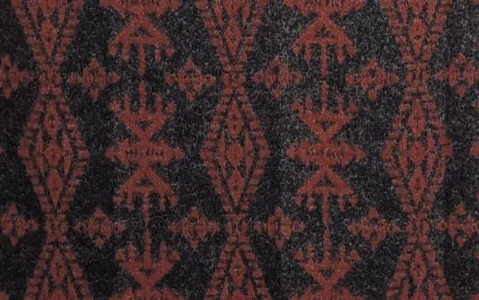 Beat Collection by Lanificio Idealtex Srl – Engroshandel Tæppe – Tribal uld- og alpaka-plaid med etnisk jacquardmønster22