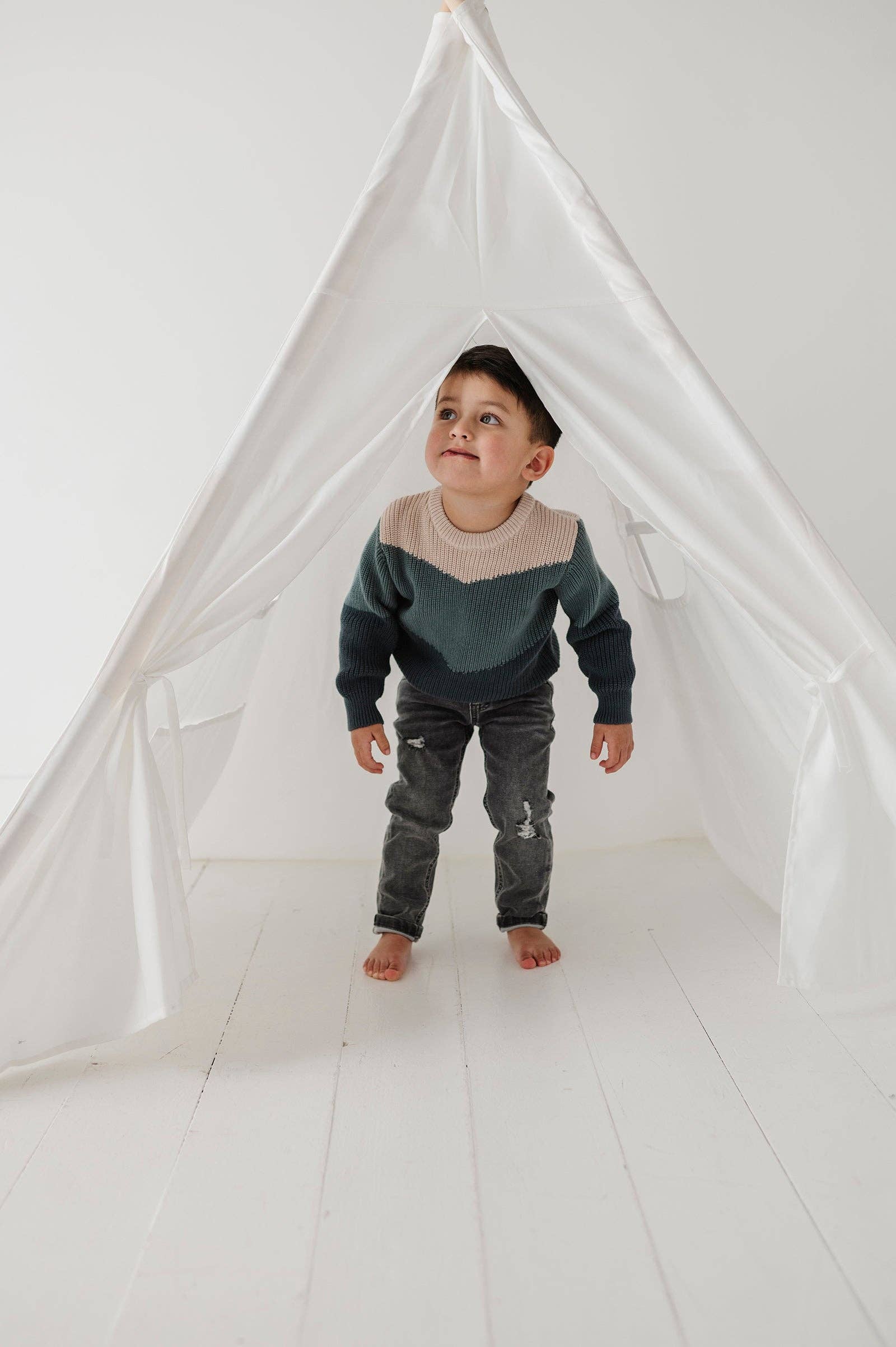 babysprouts clothing company - Wholesale Knit Sweater - Kids - Babysprouts Colorblock Knit Sweater4