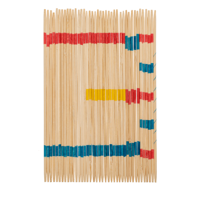 Out of the blue KG - Wholesale Stacking Game - Wooden-micado game, ca. 19 cm, in wooden box,1