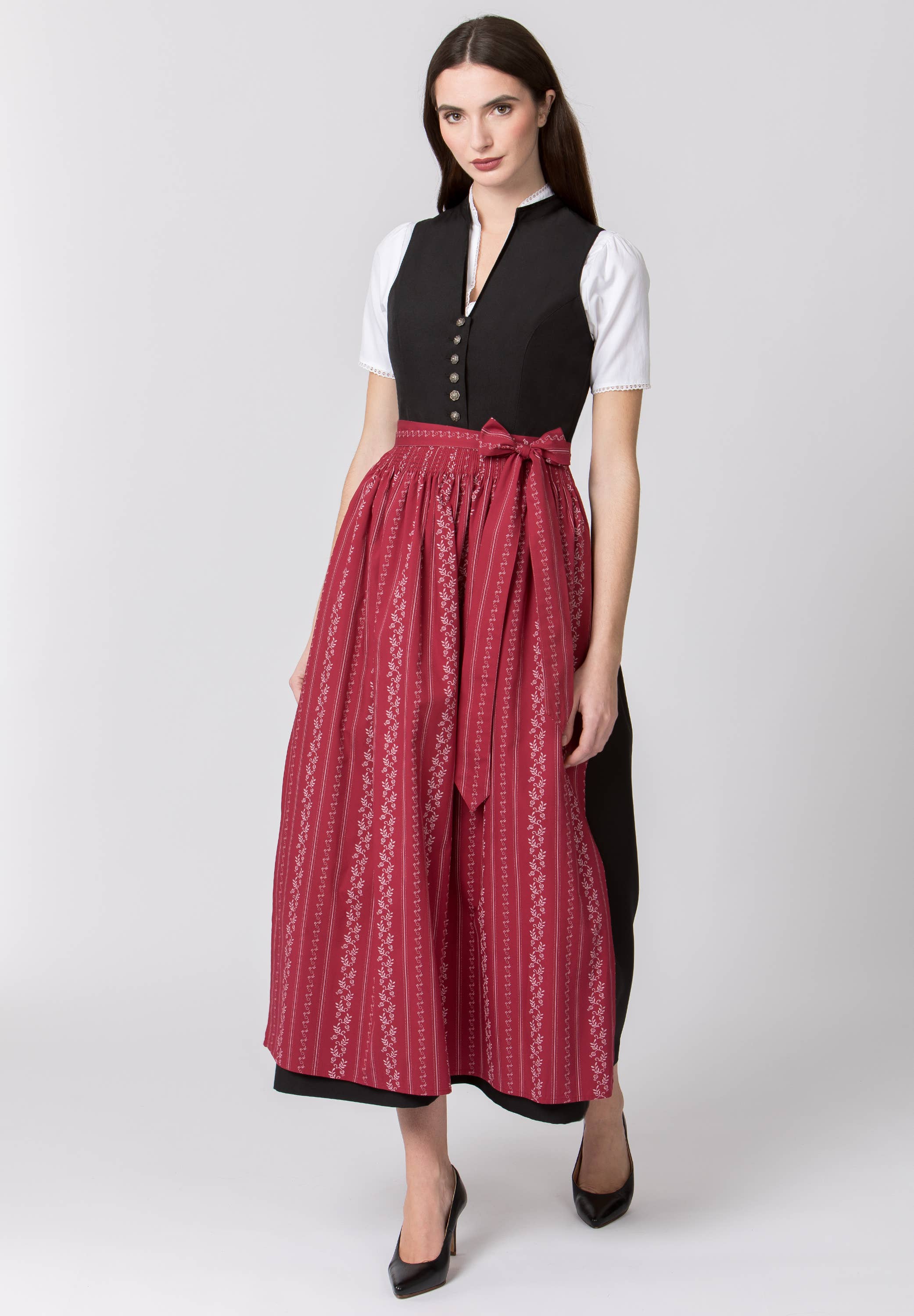 preto Dirndl Akina para venda a revendedores na Faire6