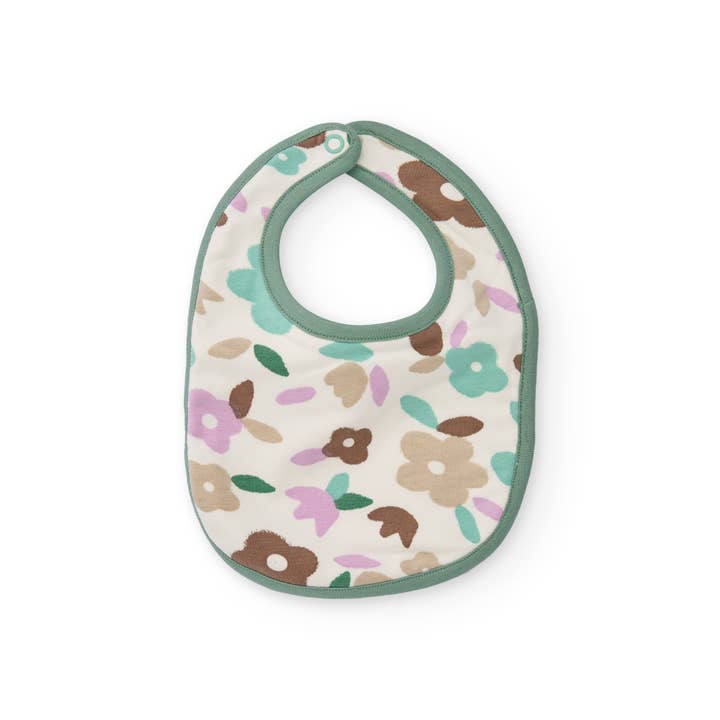 tuc tuc - Wholesale Baby Bib - Baby - Baby girl bib set in pastel with little sheep and flowers2