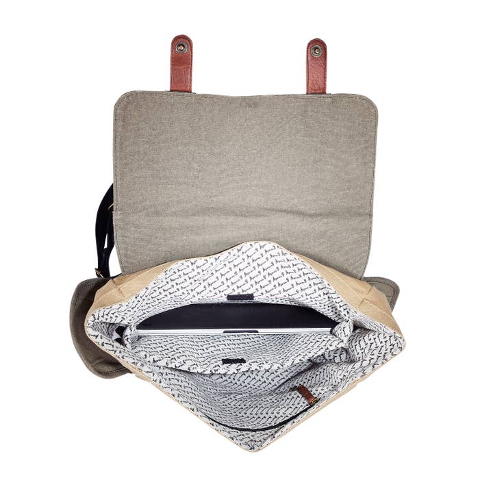 Mona B. - Wholesale Backpack – Women's - Recycled Sebastian-Ba Women's Canvas Backpack5