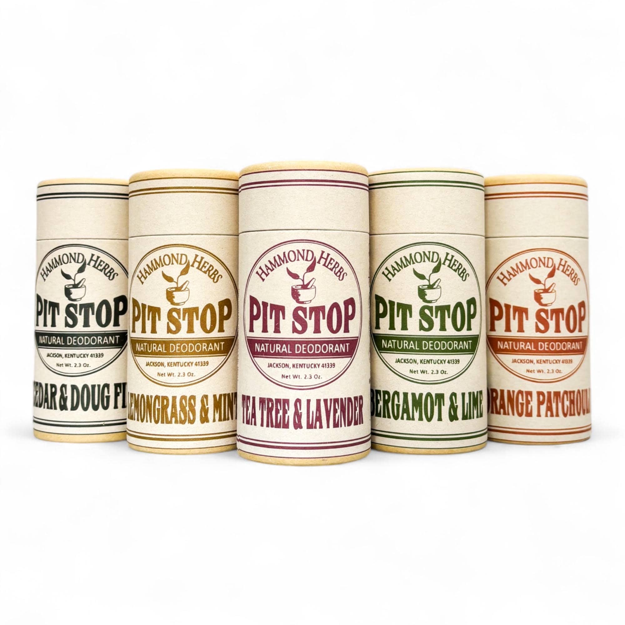 Hammond Herbs - Wholesale Deodorant - Unisex - Pit Stop Natural Deodorant – Hammond Herbs0