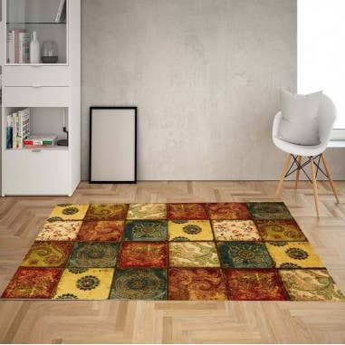 Mani Textile - Wholesale Area Rug - PERSE Brown Rug1