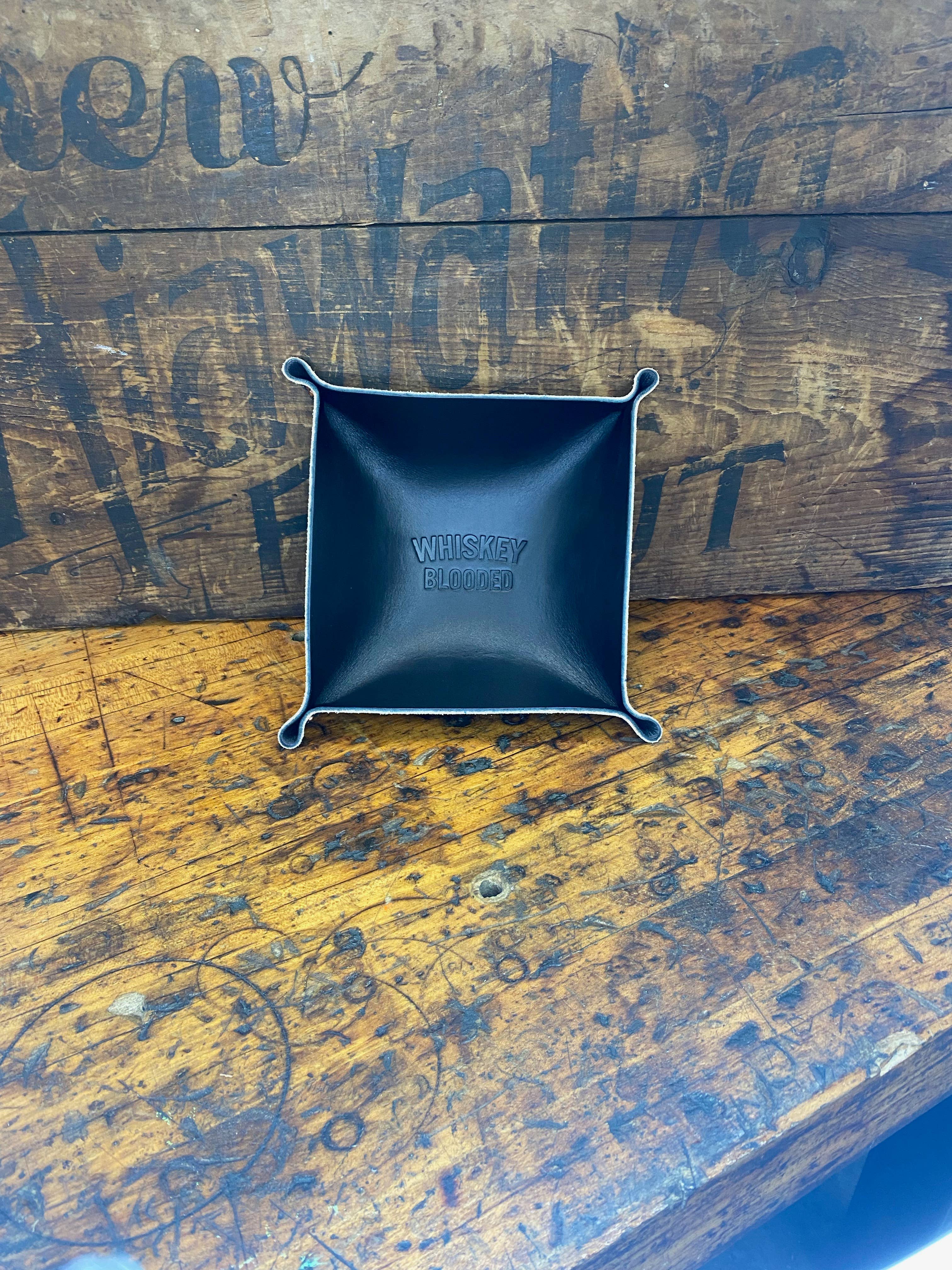 Manready Mercantile - Wholesale Decorative Tray - Leather Valet Tray | Whiskey Blooded2