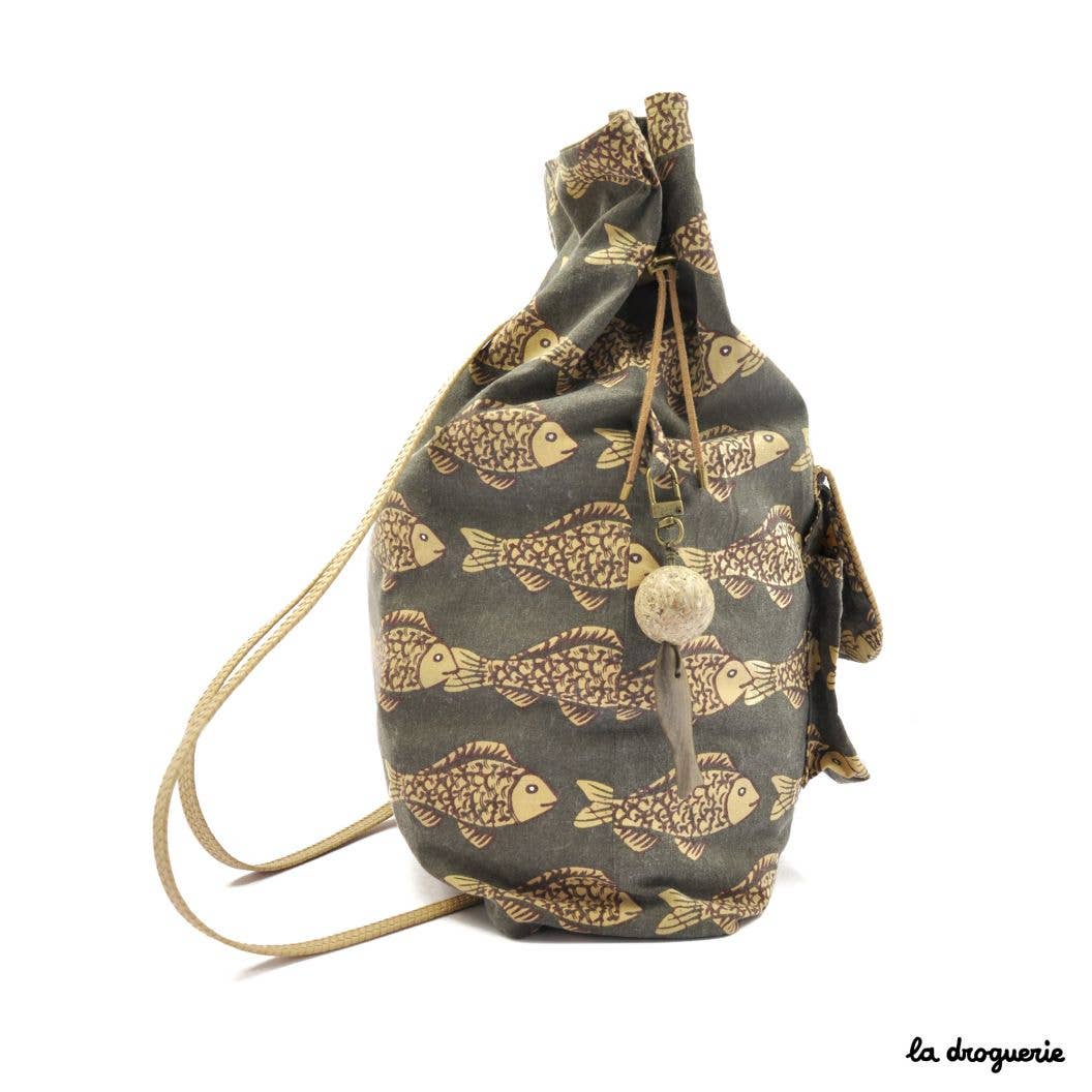 LA DROGUERIE - Wholesale Craft Sewing Kit - Sewing pattern for the "Les Trois Ilets" backpack2