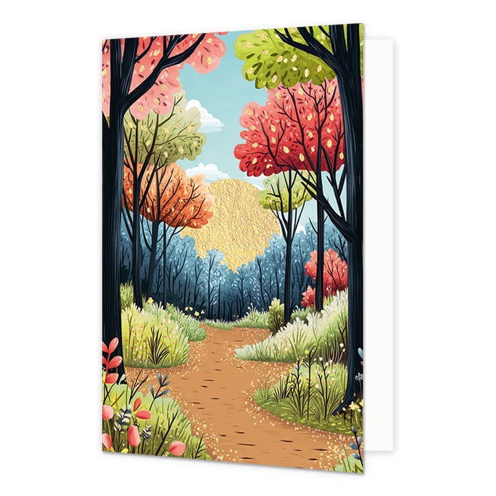 Artige BV - Venta al por mayor Tarjetas de felicitación - Bosque de piedra lunar - tarjeta de felicitación