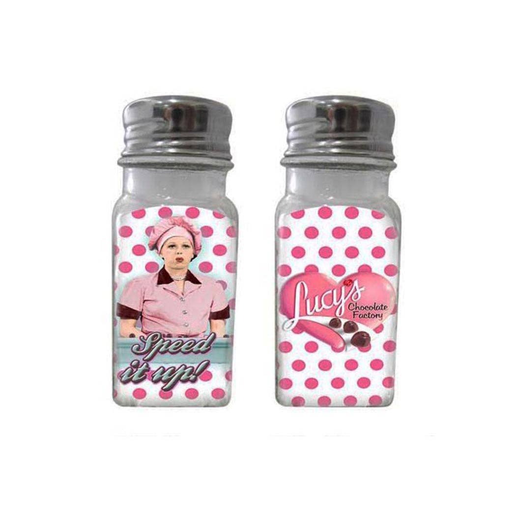 MID-SOUTH PRODUCTS - Wholesale Salt & Pepper Shaker Set - Lucy Salt & Pepper Shaker Set - Chocolate Factory