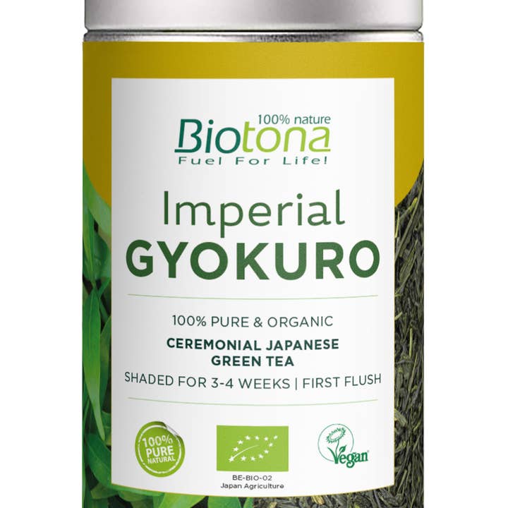 Biotona - Wholesale Health/Detox Tea - Imperial Gyokuro 100% Pure & Organic — 80 g