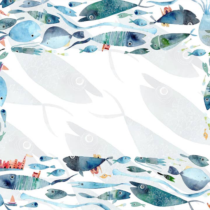 Linen Tablecloth "Oltremare", 100% Made in Italy for wholesale by The Napking