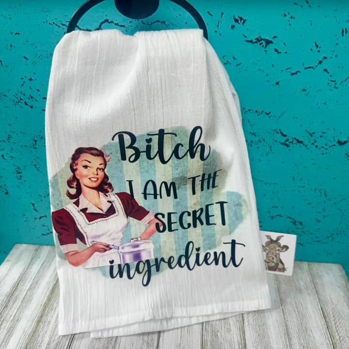 Crazy Heifers Wholesale - Wholesale Tea Towel - Snarky Housewife Kitchen Towels16