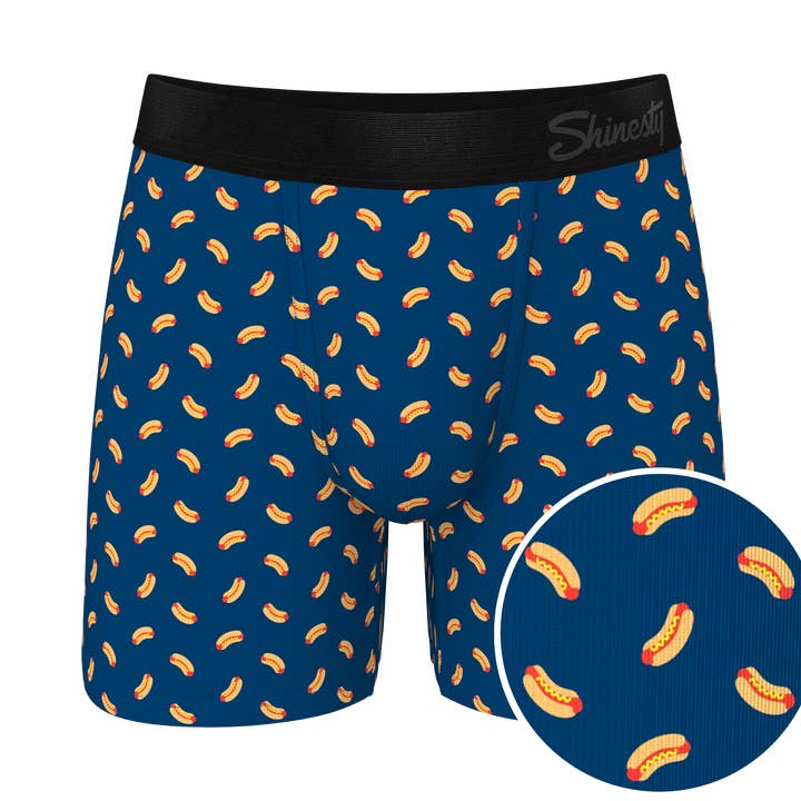 The Itty Bitty Buns | Hotdog Ball Hammock® Pouch Underwear for wholesale by Shinesty, Inc