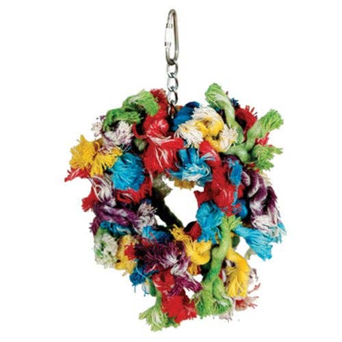 Caitec Inc - Wholesale Pet Chew Toy - Dog - Cotton Snuggle Ring