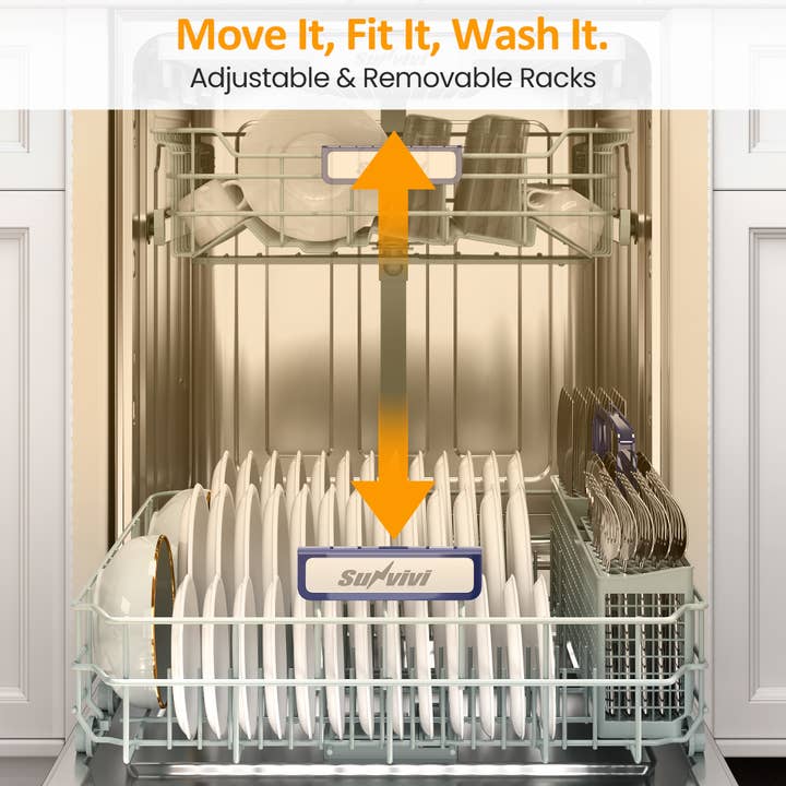 Heynemo - Wholesale Kitchen Appliance - 24" Built-in Dishwasher, 14-16 Place Settings Dish Washer5