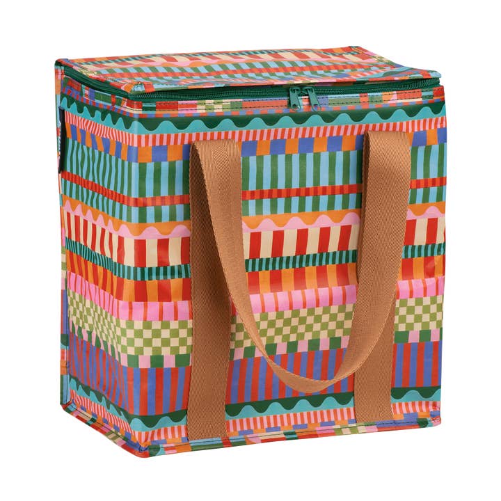 Cooler Bag Blocks and Stripe for wholesale by Kollab