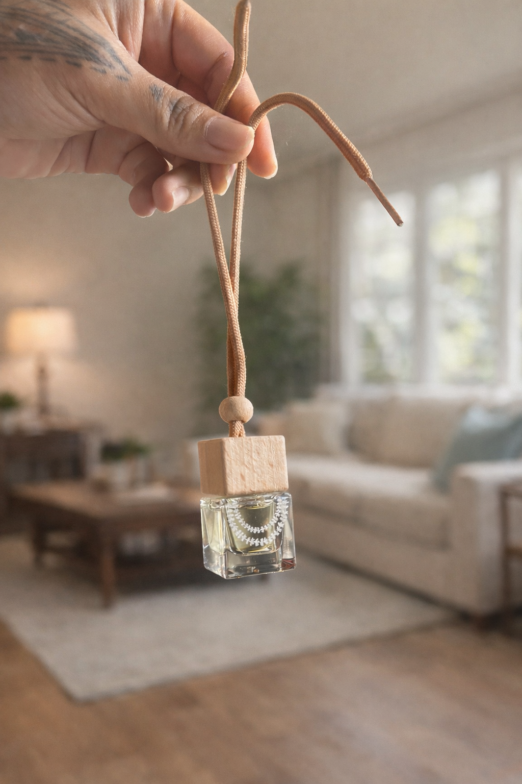 Ha‘a & Co. - Wholesale Fragrance Oil - 8 ML hanging lei diffuser- PUAKENIKENI2